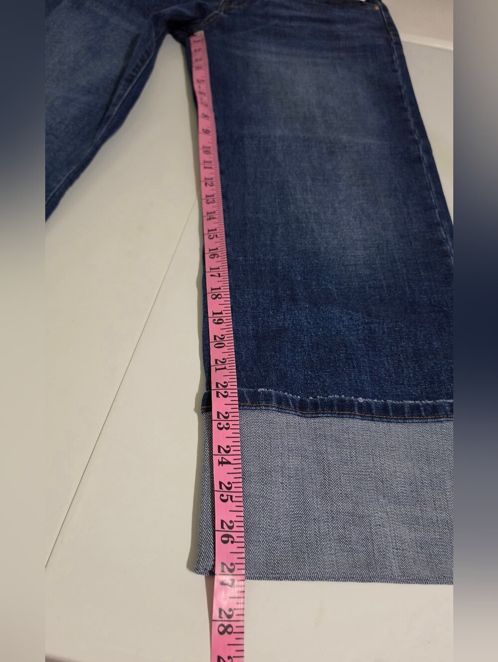 KUT From The Kloth Sienna Wide Leg Jeans Womens Size 8 Mid Rise Cuffed NEW - Picture 11 of 13